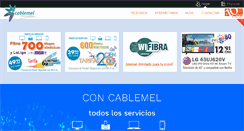 Desktop Screenshot of cablemel.es